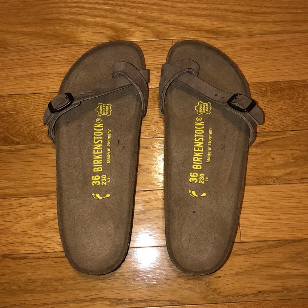 Birkenstock sandals- Tan/taupe -size 36